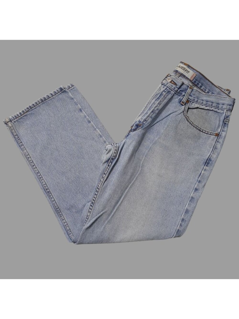 Levis 550 Denim 35x32 Jean Relaxed Fit Blue Mid-Rise Straight Actually 32x29